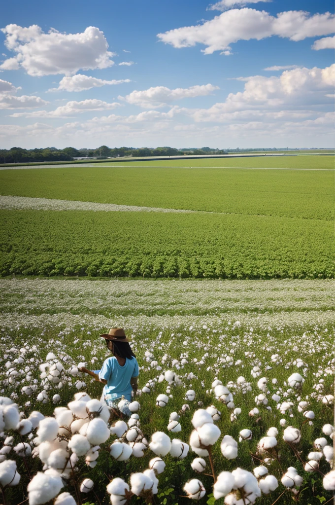 A cotton field