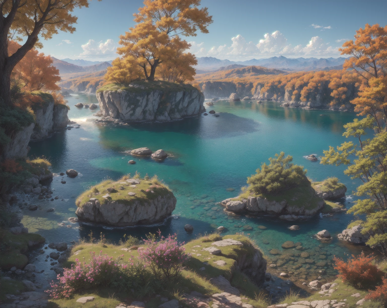 A natural transition in style, brightness, and color without adding any strange or bizarre objects and characters that haven't appeared in the main image. (best quality,4k,8k,highres,masterpiece:1.2), ultra-detailed, (realistic,photorealistic,photo-realistic:1.37), HDR, UHD, studio lighting, ultra-fine painting, sharp focus, physically-based rendering, extreme detail description, professional, vivid colors, bokeh, portraits, landscape, photography, concept artists, natural color transition, natural brightness transition, natural style transition.