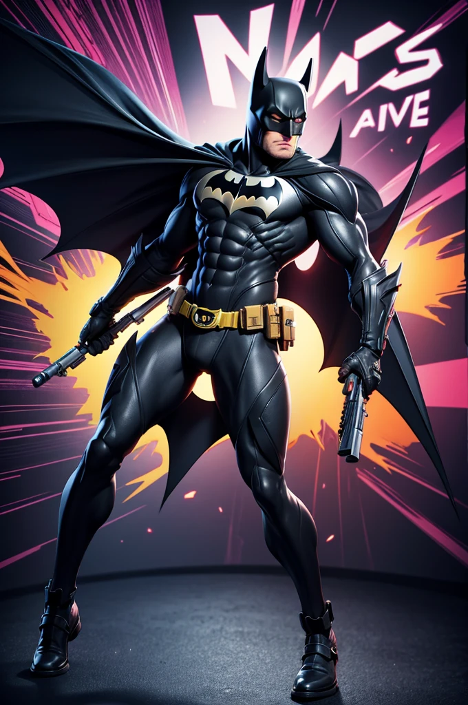 comics-style artwork BATMAN in a rage face aim a shotgun to the camera a comic explosion text: box which says "YA -ZEVEL!", satirical, exaggerated, pop art style, vibrant colors, action-packed Negative prompt realistic, low contrast, impressionist, cubist, noisy, blurry, deformed Model SDXL\devlishphotorealism_sdxl15 Sampler dpmpp_2m_sde_gpu Seed 437147823934560 Workflow 10 Nodes CFG scale 5 Steps 30 Scheduler karras