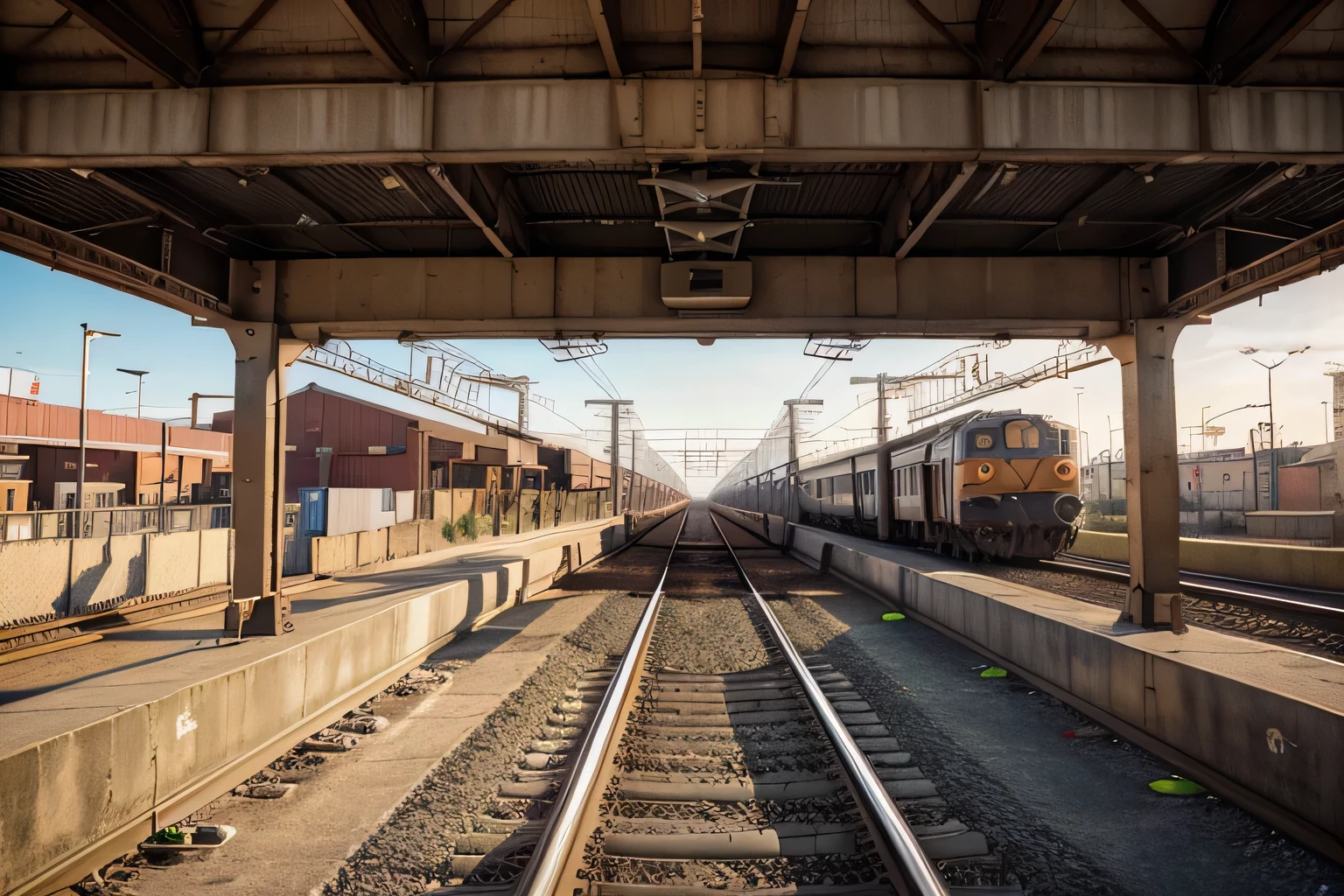 there are many train, trains in the background, train, freight car on the railway, trains, The photo shows a large, Rails, Playground, high quality photo, Platforms, beautiful high resolution, Portrait of a large, Railway tracks, pov photo, photo taken in 2 0 2 0, shutterstock, Platform, Interesting composition