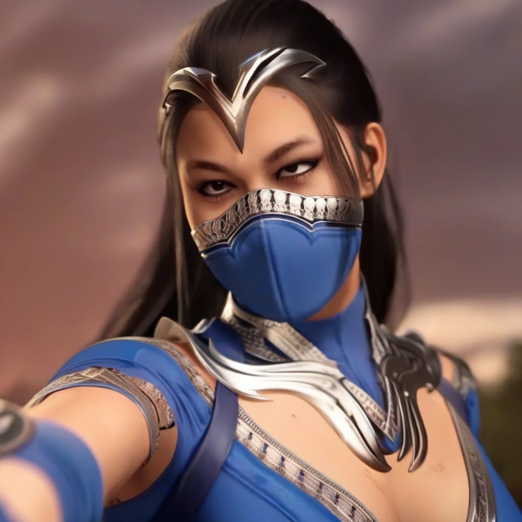 8k, best quality, real picture, intricate details, ultra-detailed, ultra highres, depth field,(photorealistic,realistic:1.2),masterpiece,photo of  kitana, upper body, mouth mask,blush,unmask, brown eyes, black long hair, cleavage, solo, outdoors, sun, blue sky,
best quality, realistic, photorealistic, (intricate details:1.2), (delicate detailed), (cinematic light), clear line, sharp focus, realistic face, detailed face
unity 8k wallpaper, ultra high res, (photorealistic:1.4), looking at viewer ,arm behind head,shining armpits,mouth open,wide mouth,tongue out