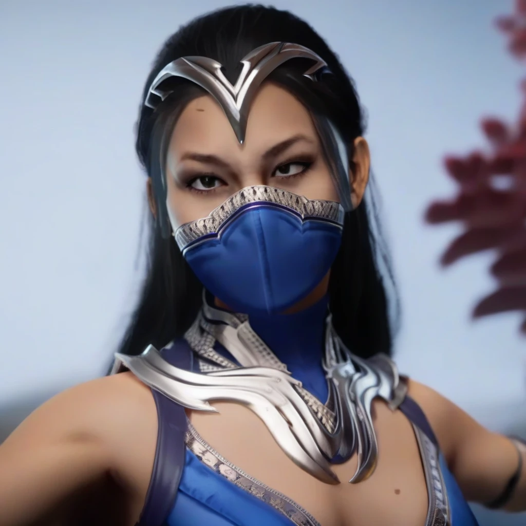 8k, best quality, real picture, intricate details, ultra-detailed, ultra highres, depth field,(photorealistic,realistic:1.2),masterpiece,photo of  kitana, upper body, mouth mask,blush,unmask, brown eyes, black long hair, cleavage, solo, outdoors, sun, blue sky,
best quality, realistic, photorealistic, (intricate details:1.2), (delicate detailed), (cinematic light), clear line, sharp focus, realistic face, detailed face
unity 8k wallpaper, ultra high res, (photorealistic:1.4), looking at viewer ,arm behind head,shining armpits,mouth open,wide mouth,tongue out