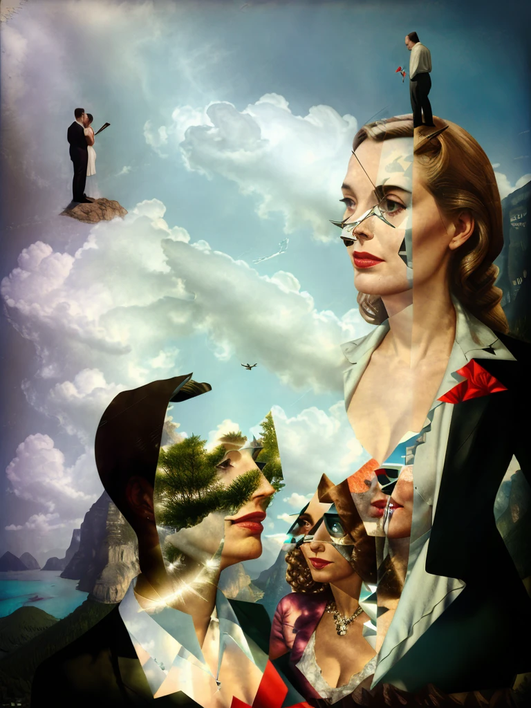 lucid dreams, out-of-body travel, astral plane, limbo, illusion of reality, sprites, luminous oil paints, painting in the style of Salvador Dali, surrealism, sharpness, high image quality, magic, photorealism, ultra-wide angle, depth of field, high detail, dynamic pose