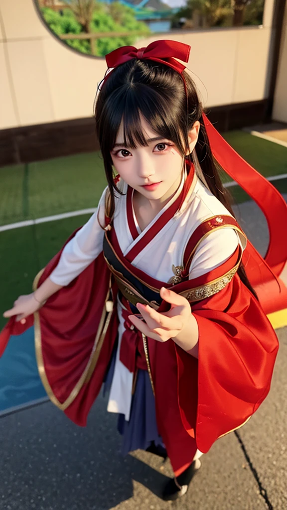 ((高Picture quality、Picture quality、Picture quality、The ultimate detail masterpiece, eye for detail,dreamy effect))、火RedThe ribbon flutters背景9.0(Red)、Oriental beauty(20 years old)、Oval face、Red长发披肩(grace)、大Red凤眼、Red眼、Wearer Han Dynasty transparent clothes 1.0(Red)、side、Avatar(close up)、8K、The ribbon flutters(wrap the whole body)、dance(Ribbon Style)、
