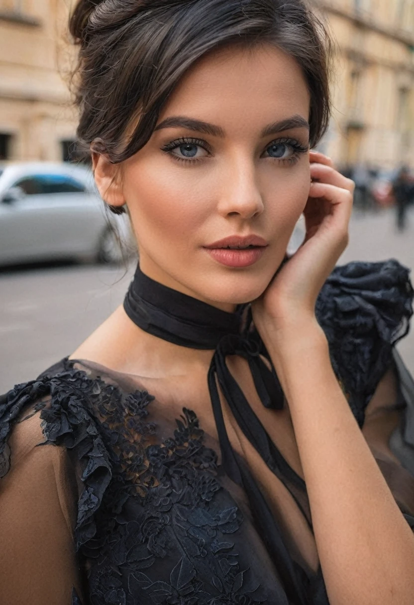 Catherine, 25 ans, émane une élégance russe unique. Ses cheveux noirs encadrent des yeux claires azur envoûtants. Passionnée de mode et de voyages, elle partage son style distinctif, des astuces beauté et des aventures captivantes.éblouit avec son style authentique. Sa chevelure noire fonce encadre un visage rayonnant. Passionnée de mode, elle partage des looks uniques, des conseils de beauté et des moments de vie inspirants. Explorez le monde chic Explorez le charme de l'influence d'Catherine!