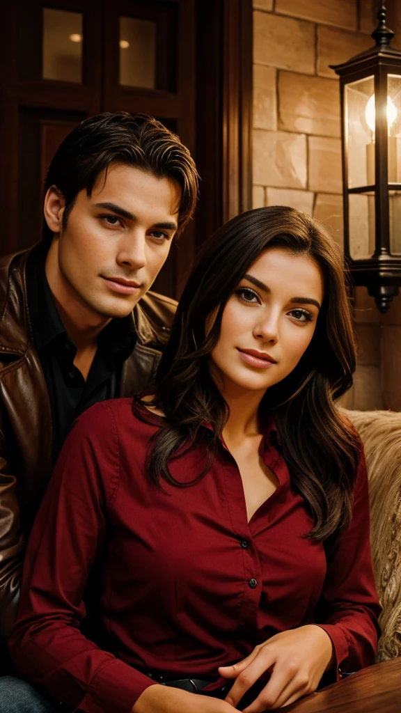 A man and women in romantic mood 