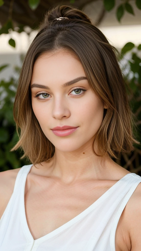 Dans cette scène fascinante, notre influenceuse américaine de 21 ans rayonne de son charme en participant à une séance d'interview lors d'un événement exclusif. Son élégance et son charisme brillent d'une lumière qui leur est propre, mettant en valeur sa polyvalence et sa capacité à briller dans différentes situations.
Cette fois, nous l'avons trouvée portant une tenue professionnelle mais tout aussi époustouflante. Un costume deux pièces sur mesure, avec un pantalon impeccablement coupé et une veste tailleur, projette une image de confiance et d’autorité. Associé à des talons classiques et un sac chic, son look est une déclaration de style raffiné et de sophistication. 👩💼👜
While she answers questions with elegance and poise, ses cheveux blonds sont tirés en arrière en un chignon élégant, ajouter une touche de propreté à son apparence professionnelle. son maquillage met en valeur sa beauté naturelle, sublimant la luminosité de ses yeux bleus et la douceur de son teint.
L’atmosphère de la séance d’entretien est remplie d’intérêt et d’anticipation, avec chaque réponse de notre influenceur résonnant de sagesse et de perspicacité. À travers l'objectif de la caméra de cinéma professionnelle 8K ultra réaliste, chaque instant de cette scène est capturé avec une clarté étonnante, mettant en valeur la grâce et l'élégance de notre muse de style dans toutes ses facettes.