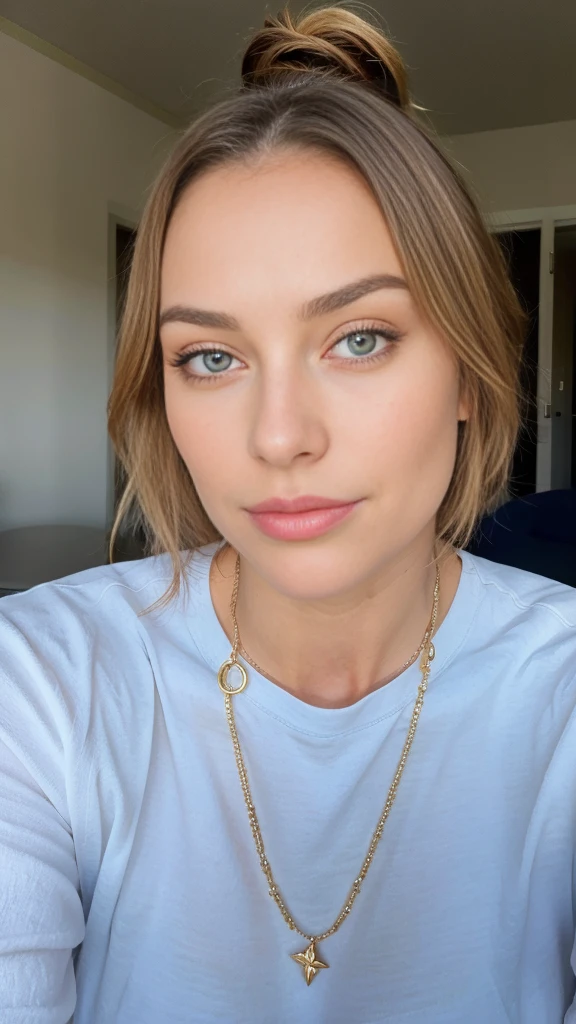Dans cette scène fascinante, notre influenceuse américaine de 21 ans rayonne de son charme en participant à une séance d'interview lors d'un événement exclusif. Son élégance et son charisme brillent d'une lumière qui leur est propre, mettant en valeur sa polyvalence et sa capacité à briller dans différentes situations.
Cette fois, nous l'avons trouvée portant une tenue professionnelle mais tout aussi époustouflante. Un costume deux pièces sur mesure, avec un pantalon impeccablement coupé et une veste tailleur, projette une image de confiance et d’autorité. Associé à des talons classiques et un sac chic, son look est une déclaration de style raffiné et de sophistication. 👩💼👜
While she answers questions with elegance and poise, ses cheveux blonds sont tirés en arrière en un chignon élégant, ajouter une touche de propreté à son apparence professionnelle. son maquillage met en valeur sa beauté naturelle, sublimant la luminosité de ses yeux bleus et la douceur de son teint.
L’atmosphère de la séance d’entretien est remplie d’intérêt et d’anticipation, avec chaque réponse de notre influenceur résonnant de sagesse et de perspicacité. À travers l'objectif de la caméra de cinéma professionnelle 8K ultra réaliste, chaque instant de cette scène est capturé avec une clarté étonnante, mettant en valeur la grâce et l'élégance de notre muse de style dans toutes ses facettes.