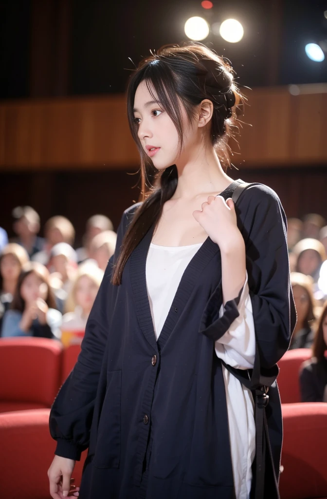 1 girl,Looking at the audience, Focus alone, Practical