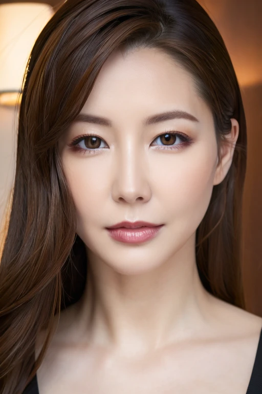 ((best quality, 8K, masterpiece: 1.3)), sharp focus: 1.2, Beautiful Women in Perfect Shape: 1.4,female secretary ), office, Highly detailed face and skin textures, beautiful eyes, (Lips), Dark brown hair