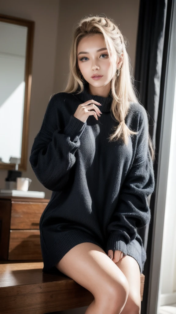 sweater Ukrainian beauty Glamour