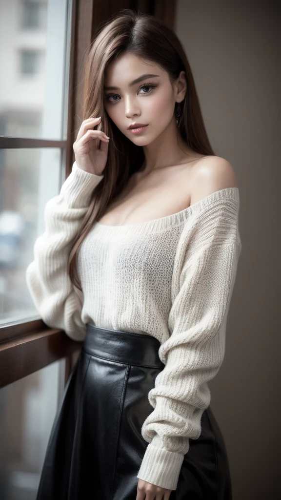 sweater Ukrainian beauty Glamour