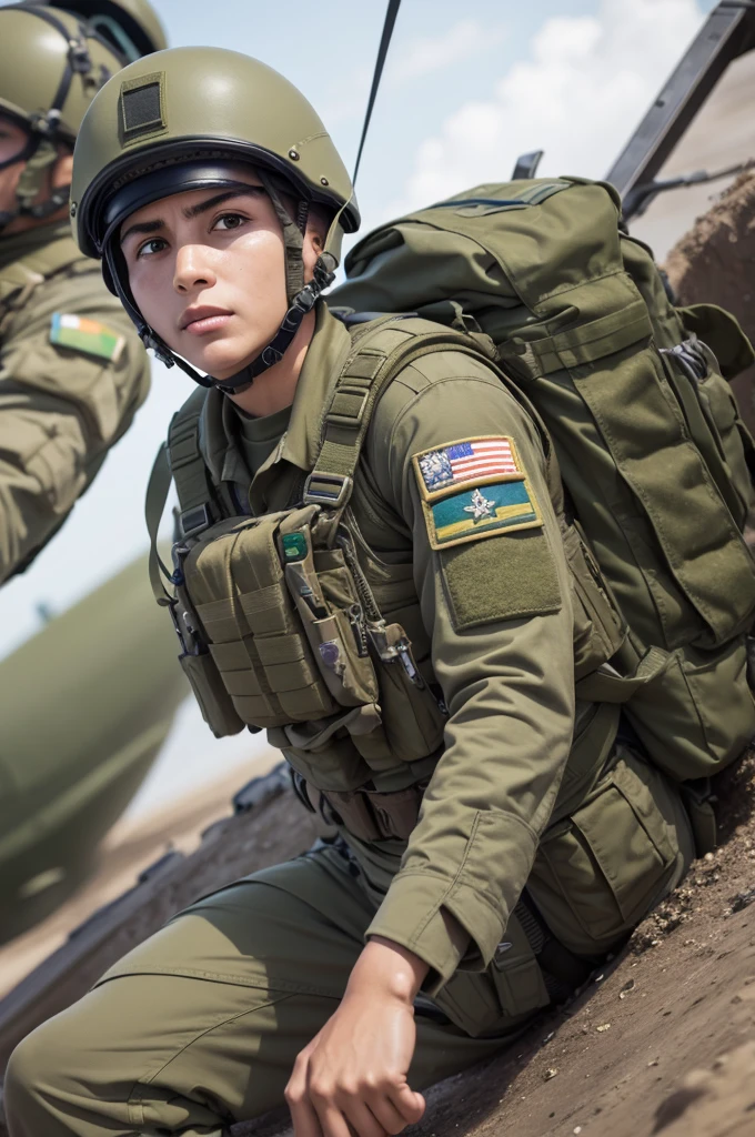 Military parachutist Brazil armed forces 