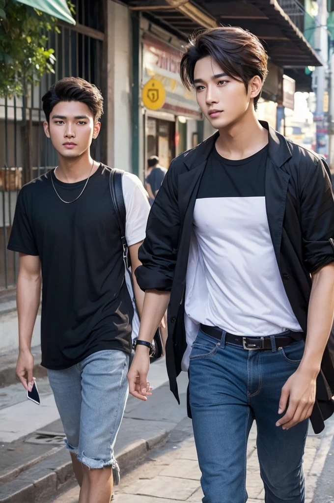 score_9, score_8_up, score_7_up, rating_save , Realistic handsome myanmar
men ,street