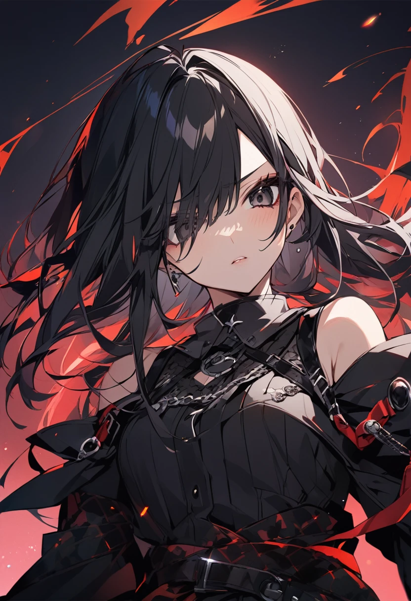 Miwa Ryuuki。black eye。Black Hair