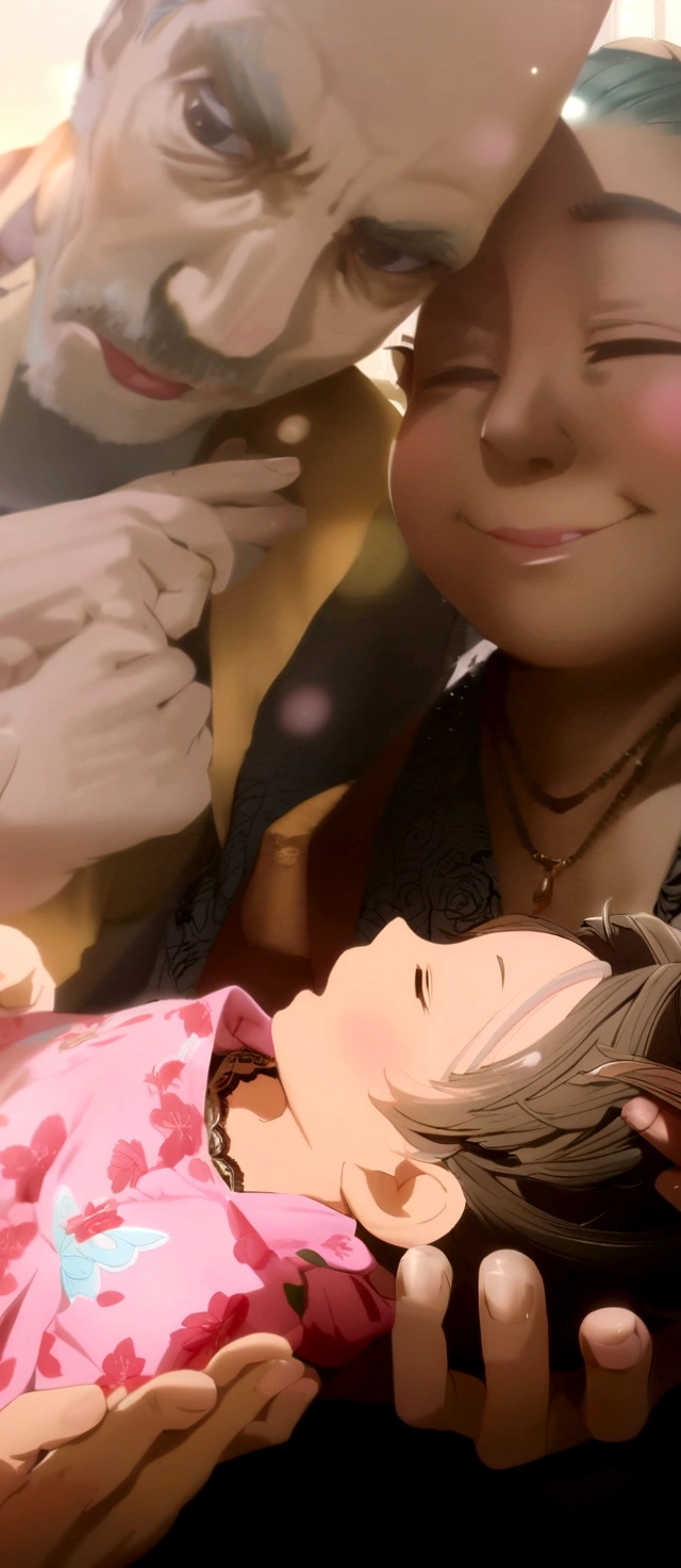 Family.cartoon.royal.smart.sweet.anime