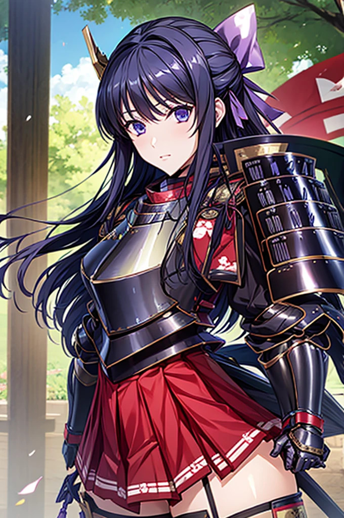 Akane Ryuuzouji、Japanese Armor、Arm armor、foot armor、pocket