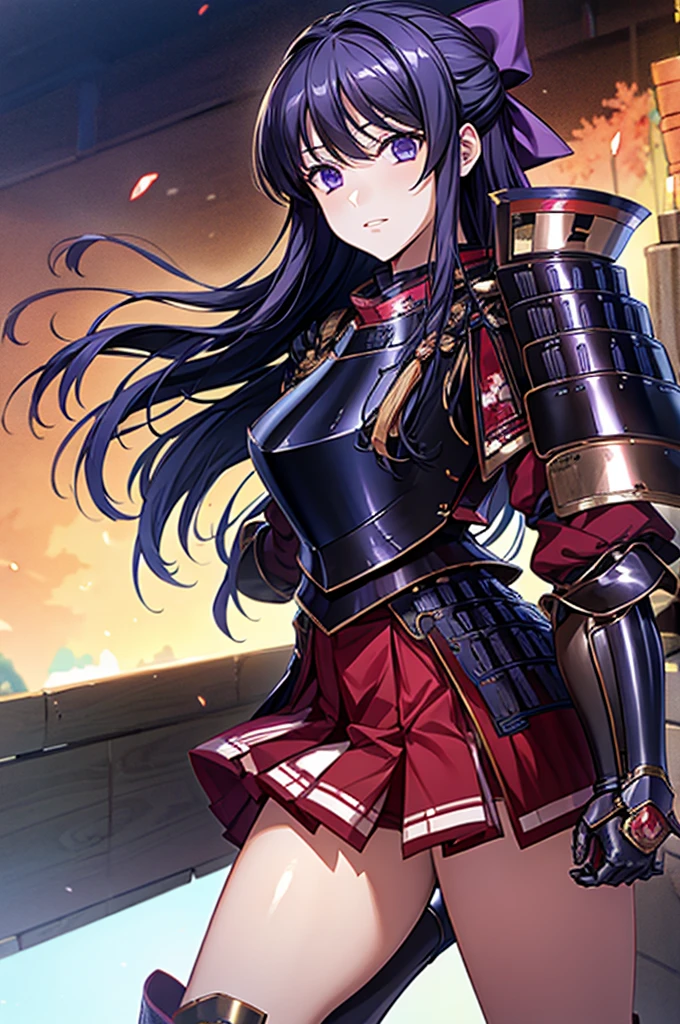Akane Ryuuzouji、Japanese Armor、Arm armor、foot armor、pocket