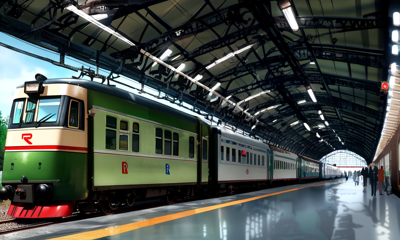 epic realism, Russian Railways, Russia, Russian trains, carriages, speed, summer, Kursk station, train, green train, mcd