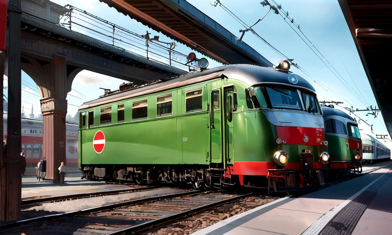epic realism, Russian Railways, Russia, Russian trains, carriages, speed, summer, Kursk station, train, green train, mcd, Russian Railways