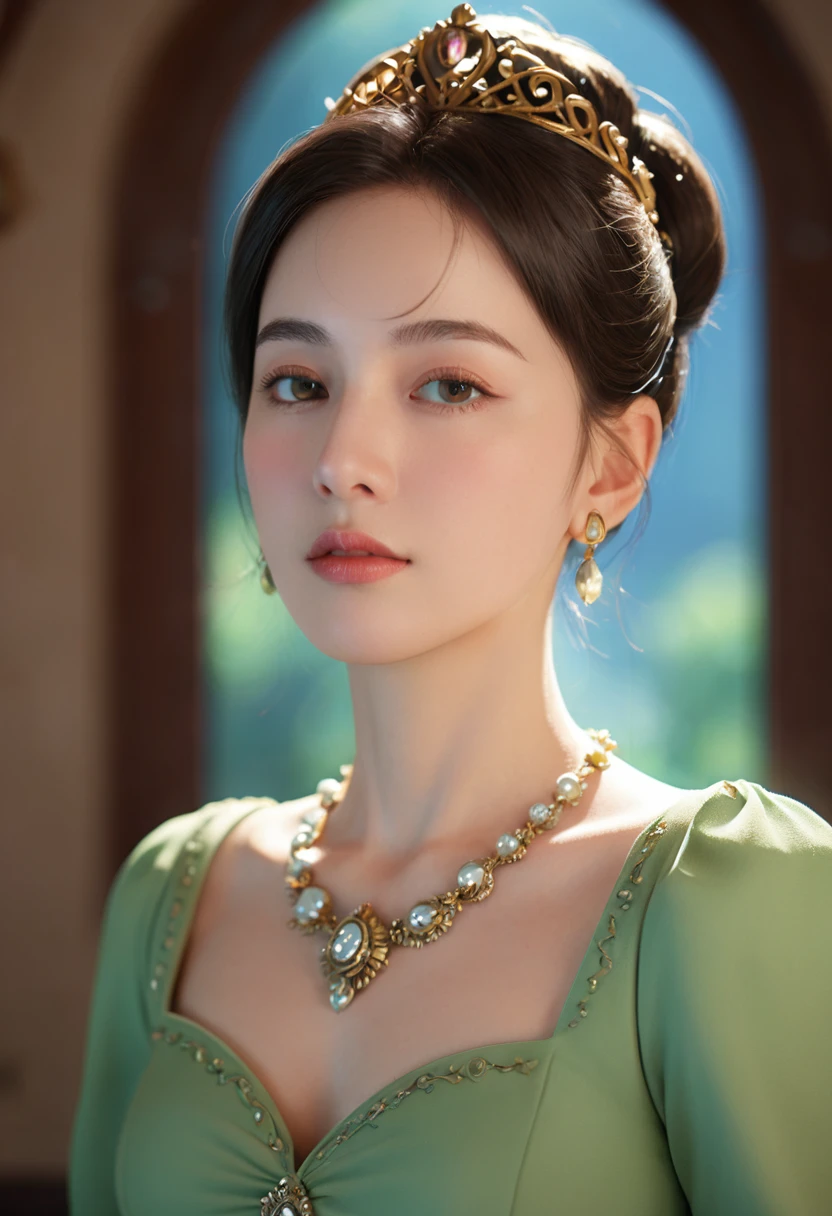 (Mature:1.2) Princess style, (Steve Keller:1.08), masterpiece, best quality, best quality, light, (Volumetric Lighting), Extremely detailed CG unity 8k wallpaper, Focus, 8k wallpaper, 4k wallpaper, Extremely detailed, Surreal, Reality, Clear focus, absurd, (Human Development Report:1.2), (High contrast), photo, Detailed and complex, Instagram, portrait, Very detailed, number, Art Station, Concept Art, Smooth, Clear focus, illustration, light