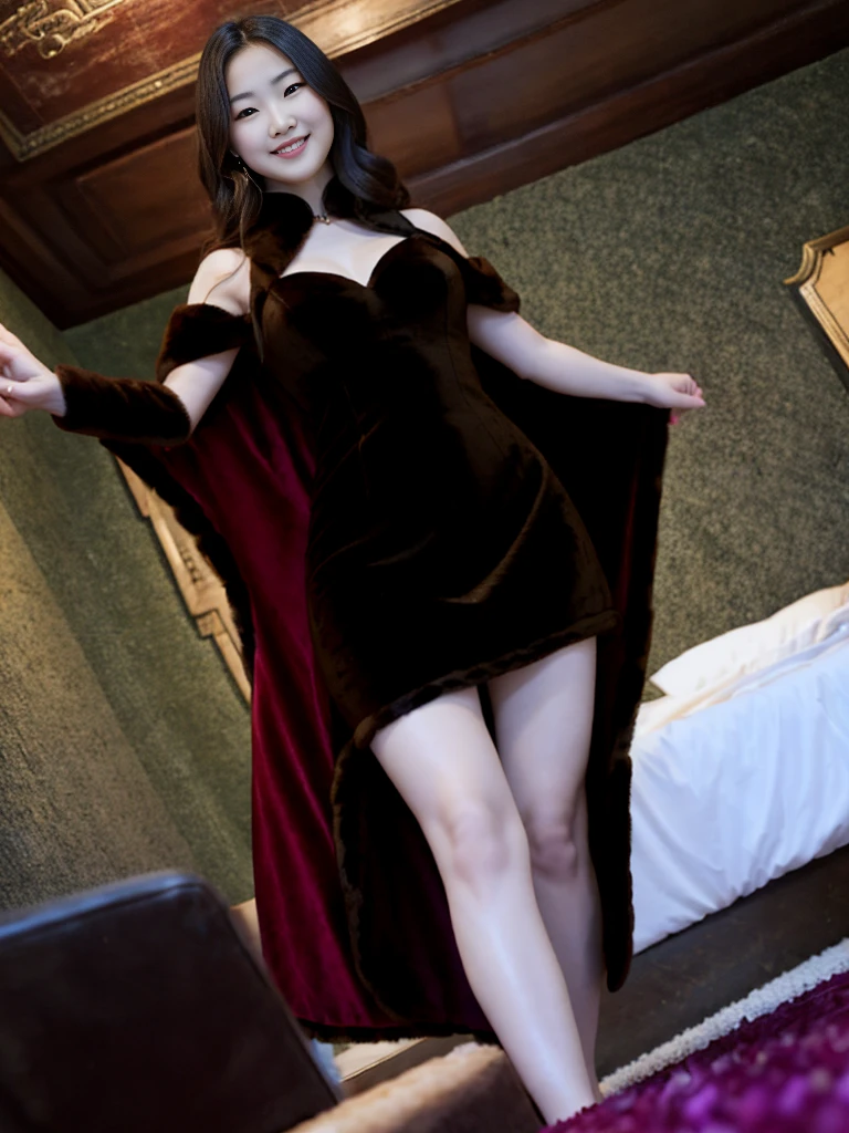 fluffyの毛皮。fluffy。((Chinese gorgeous and antique))(smile)(((Pair of women、Feminine room)))。((Velour dress、Velvet dress、Fluffy carpet))。Arms outstretched、Armpits。Photos of women wearing fur coats。Brown fur cape。Fisheye Lenultiple women。Black leather bondage, standing ??????? pov Standing Footjob POV penis male legs