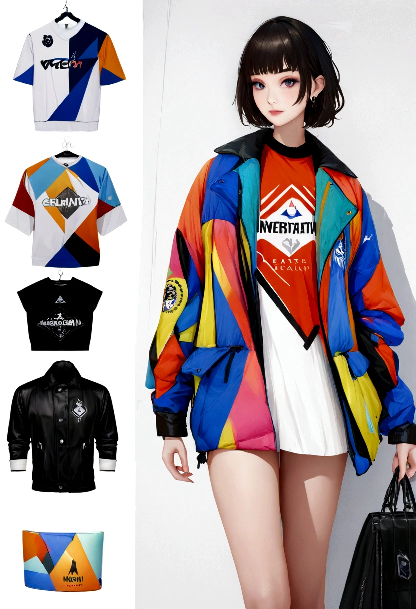 best quality,4K,highres,Ultra-detail,(realisti:1.37),Logo design,Illustration,clothing,Creative,fashionable,classy,dynamic,modern,smooth,abstract shapes,colorful,exhilarated,noticeable,unique,Branding,Artistic concept,versatile,Specialist,unforgettable,Brand,graphic,inspiring,attractive,innovativ,noticeable,Premium,high-quality,luxurious,contemporary,vector graphic,High-quality materials,High quality printing,Limited edition,Clothing brand,emblem,Iconic,Logo-Marke,Typography,vector image,iconography,Images