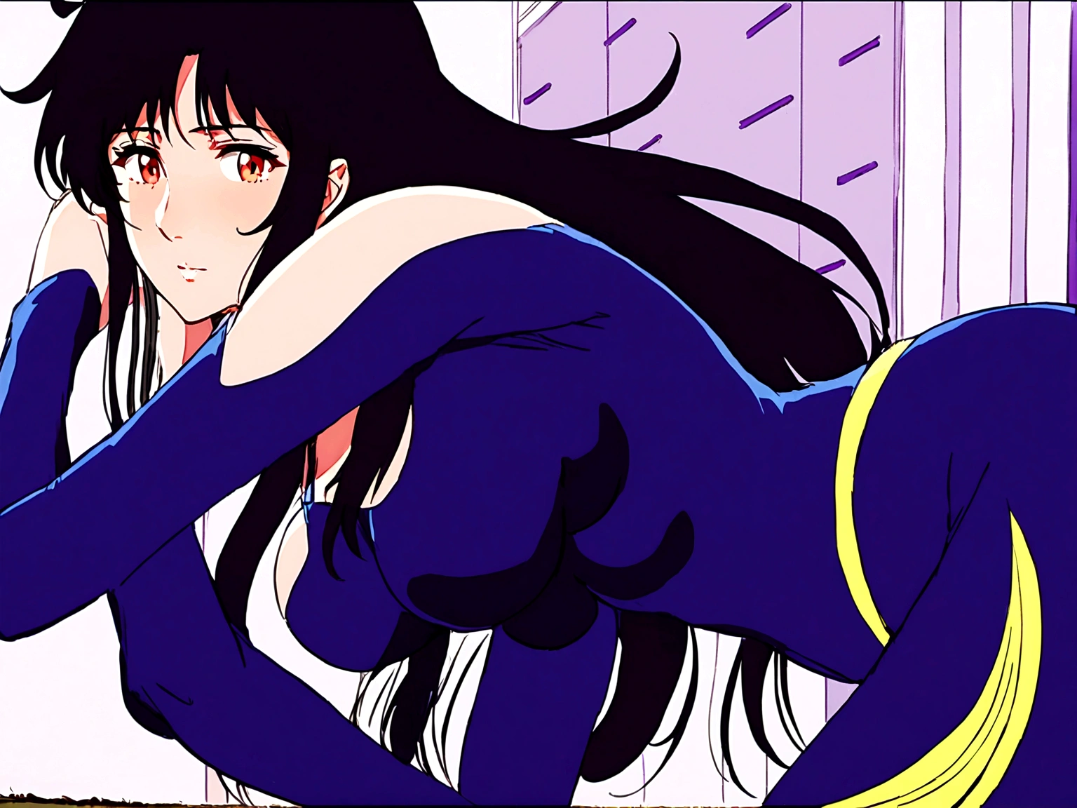 Madoka Ayukawa, , bangs, 1girl, masterpiece, highest quality, disorganized, retro artstyle, 1980s \(style\)))), look viewer, (((full nude))), fulush, (((no Panties))),, Takk here, (((nsfw))), view audience, nsfw, Genitals are visible,1gSee here))), nsfw, (Japanese girl showing off genitals:1.1), look viewer, (((Flying in the air in a naked, from the knees up, overlooking ttyscape below,))),