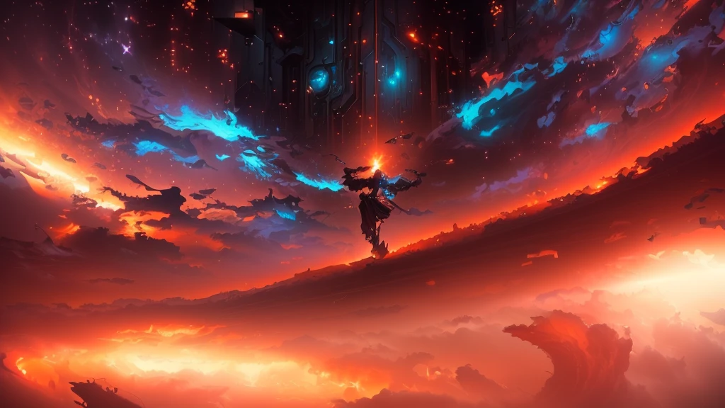 masterpiece, best quality, (extremely detailed CG unity 8k wallpaper), (best quality), (best illustration), (best shadow), absurdres, realistic lighting, (Abyss), beautiful detailed glow, art by PeterMohrBacher,