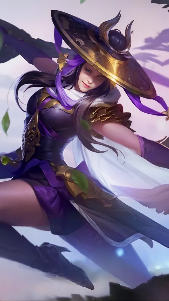 StarkFrieren, 8k, best quality, highres, realistic, real person, A warrior facing a demon lord, more lightly armored this time, with a mischievous, cunning smile. The warrior has short red hair and wields a large, ornately decorated axe. The setting is a fantasy battleground. The warrior's pose is more relaxed and sly, reflecting their crafty personality. The background includes magical effects and a dark, ominous atmosphere, emphasizing the ongoing battle.
