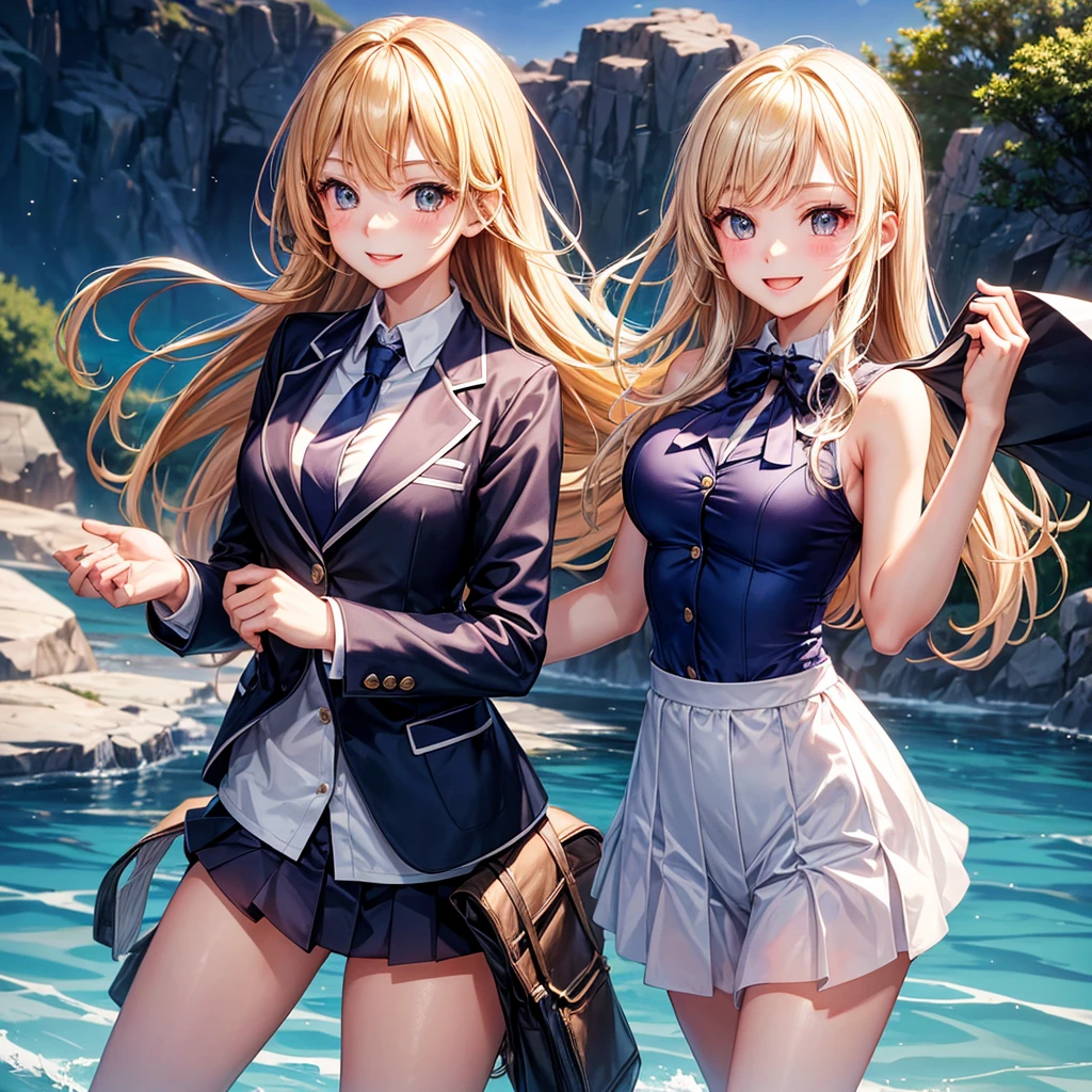 best quality,,smile,blazer,middle School girls,beautiful girl,swimsuit,比基尼,multiple girls are depicted,Group photo,Beyond Beautiful Girl,Beautiful Girl Country,Beautiful Girl's Paradise,angelic cuteness,harem,idol group,photo shoot,long hair,highest quality,big breasts,happy girl,horny girl,yellow eyes,Pool,Beautiful Girl Country,Beautiful Girl's Paradise,fur jacket,perfect face,standing position,girls hugging each other,letting down one's Bangs,beautiful eyes,Ocean,girls hugging each other,smooth hair,Angel Girl,multicolored hair colors,naughty girl,beautiful girl,beautiful girl,loose socks