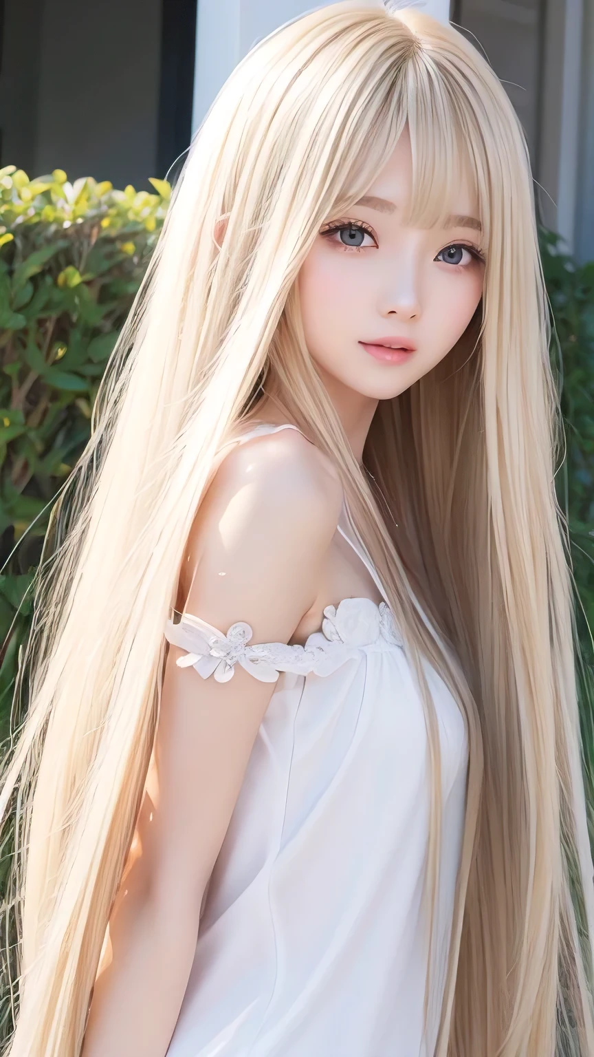 Windy Blonde、Very long and beautiful super long straight hair、Shiny bright hair、Very cute beautiful face、Beautiful transparent skin、Long bangs hide your beauty&#39;Cute face、Beautiful cute girl with clear dark beautiful natural blonde silky hair、Twin tails are sexy, Her face is.., So cute and beautiful、Very beautiful shiny skin、Beautiful messy bangs、Very beautiful, cute and sexy, big bright sky blue eyes、Very big eyes、Beautiful, long, shiny, silky blonde hair、18-year-old , Very beautiful and cute girl、Gloss Face、Cheek gloss、White beautiful skin、Cheek highlight、