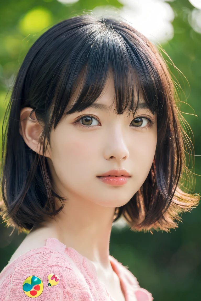 human(a sticker:1.3))、 (masutepiece:1.3), (8K, Photorealistic, Raw photo, Best Quality: 1.4), Japanese, (1girl in), Beautiful face, (Realistic face), (Black hair), Beautiful hairstyle, Realistic eyes, Beautiful detailed eyes, (Realistic skin), Beautiful skin, Attractive, 超A high resolution, A hyper-realistic, Highly detailed, Golden ratio,