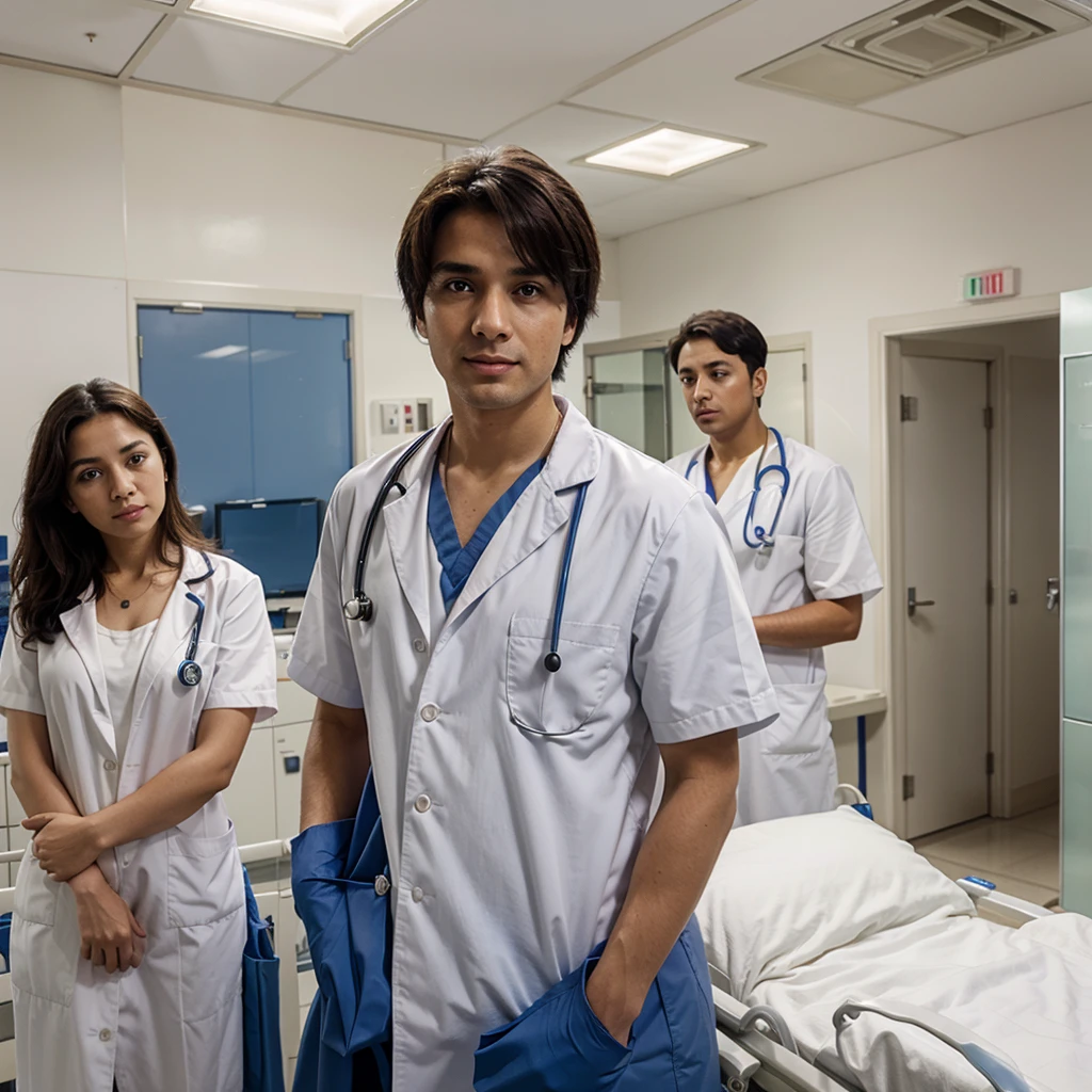 many doctors in hospital