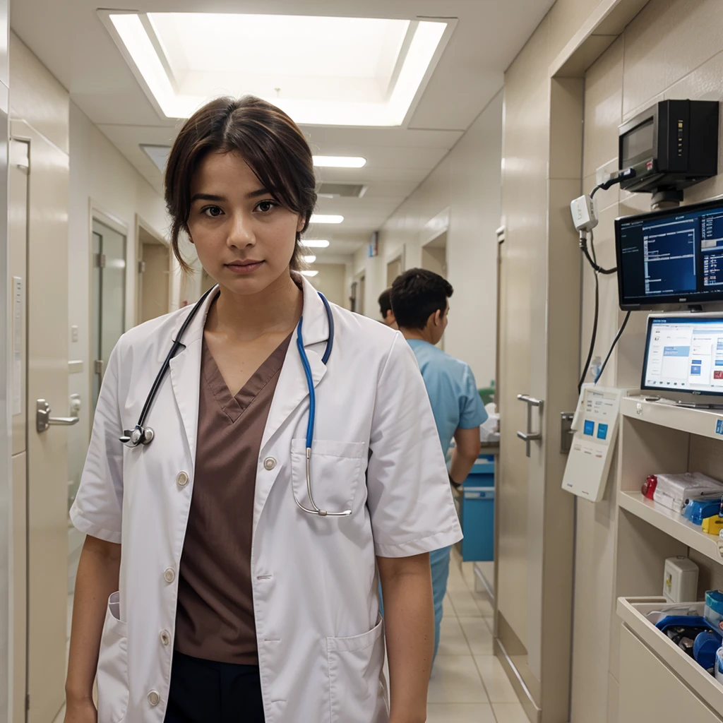 many doctors in hospital