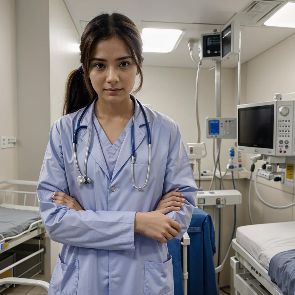 many doctors in hospital