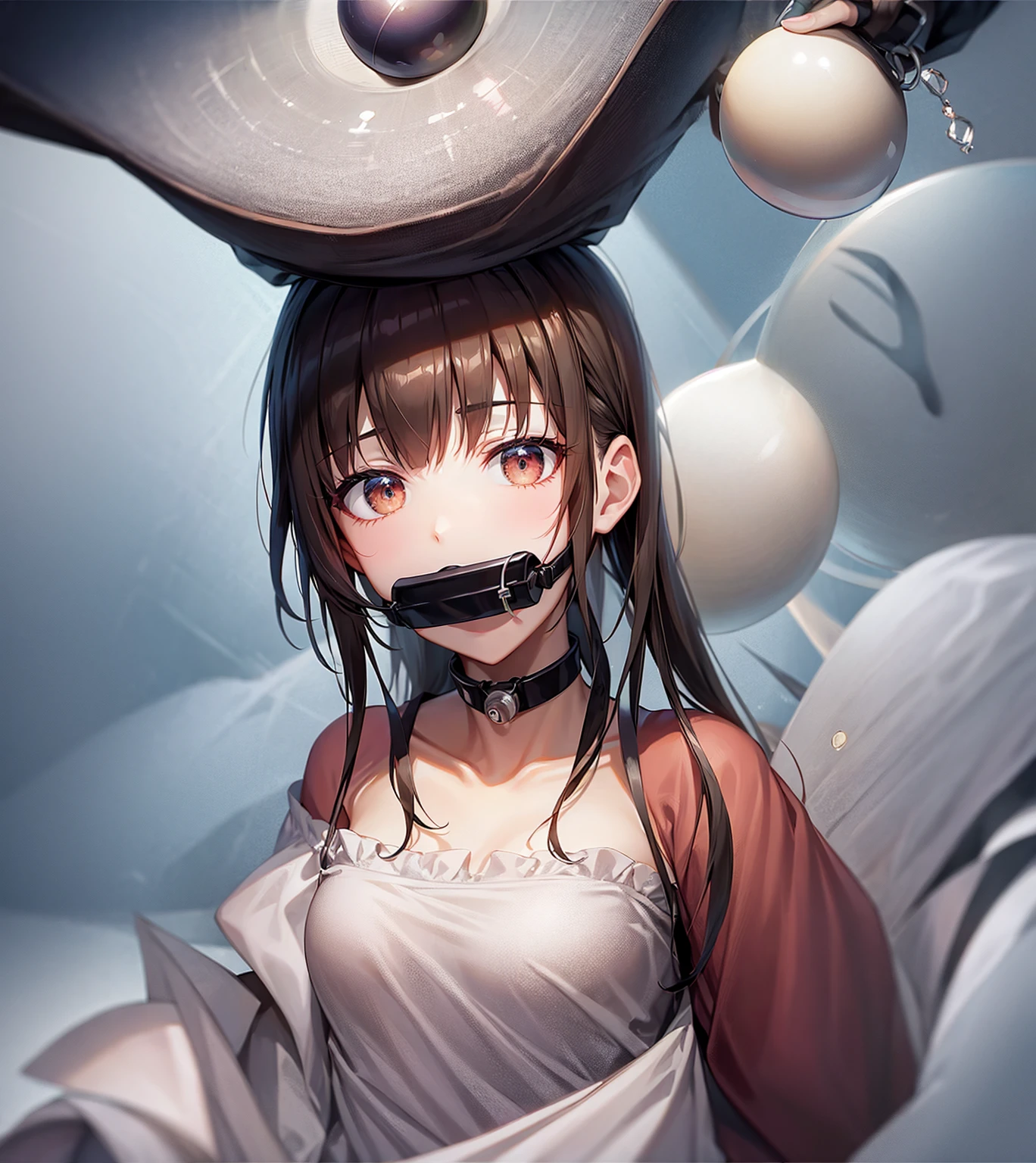 masterpiece、high quality、High resolution、High resolution、Portraiture、girl、beautiful girl、Very large breasts、Narrow waist、Japanese、Delicate and beautiful face、Sweat、Ahegao、Detailed explanation、Tentaclesとセックス 、Tentaclesに縛られた、White knee-high socks、White long gloves、garter belt、Shrine maiden、Wet、Sexy、vapor、Estrus、blush、tears、Leaking、Tentaclesとセックス、Tentacleessed up、