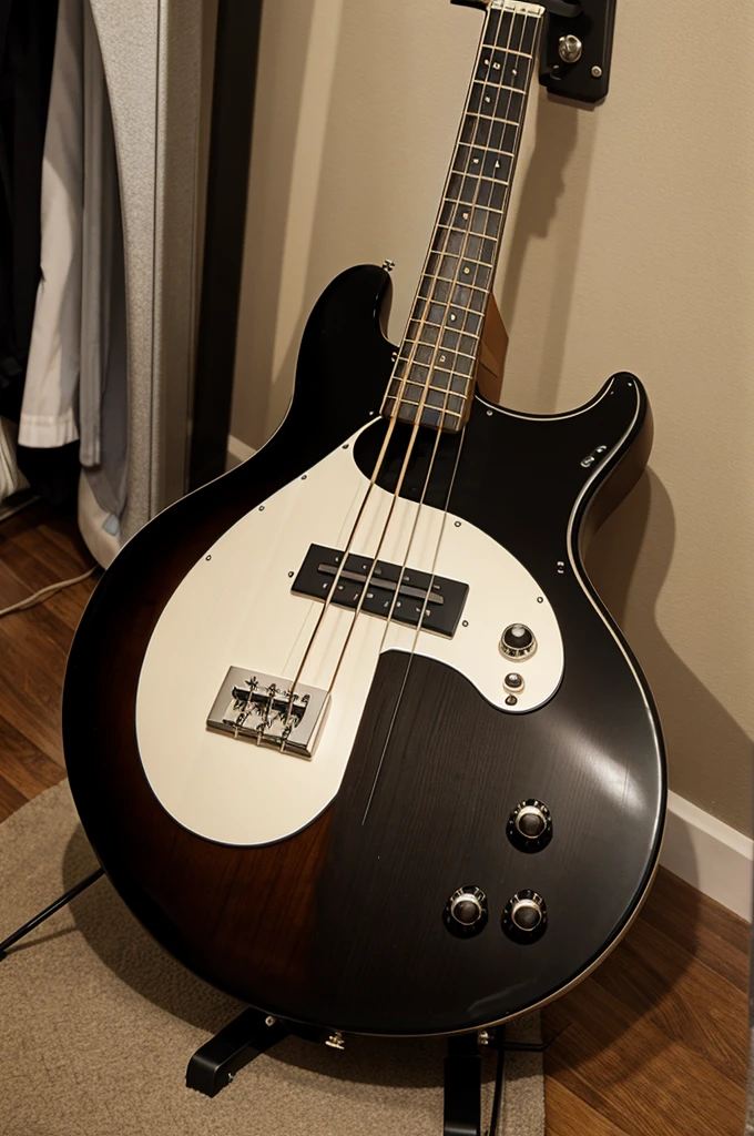 Round Bass guitar