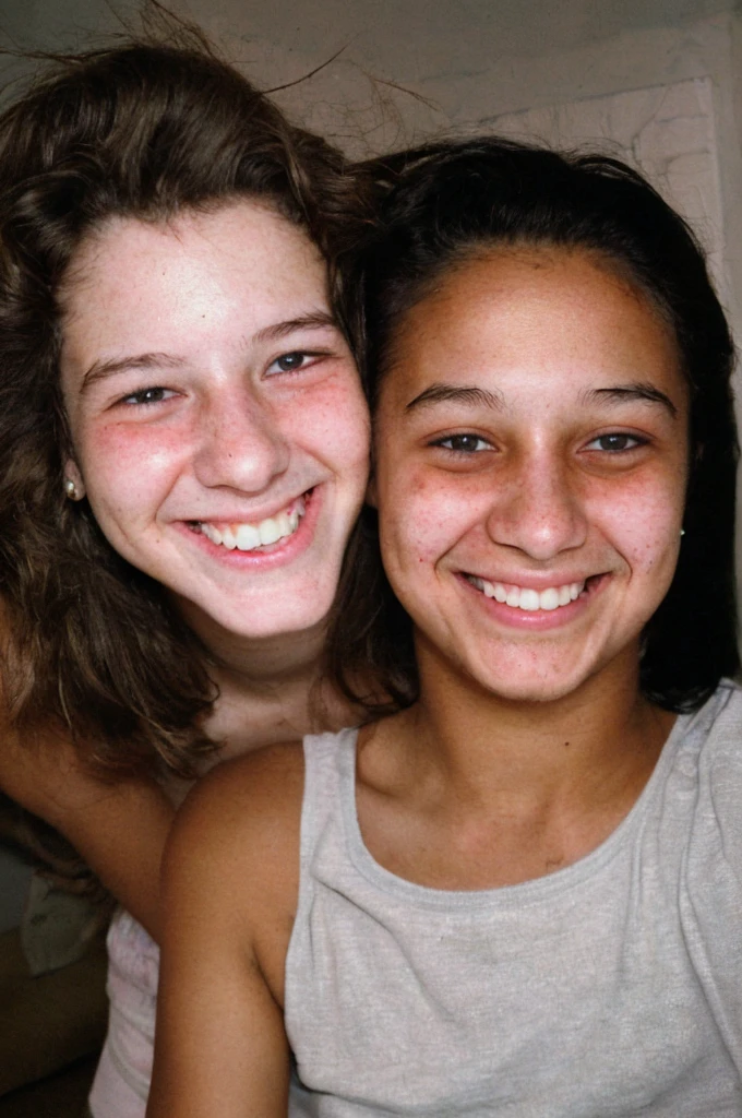 age 18, pretty, smiling,