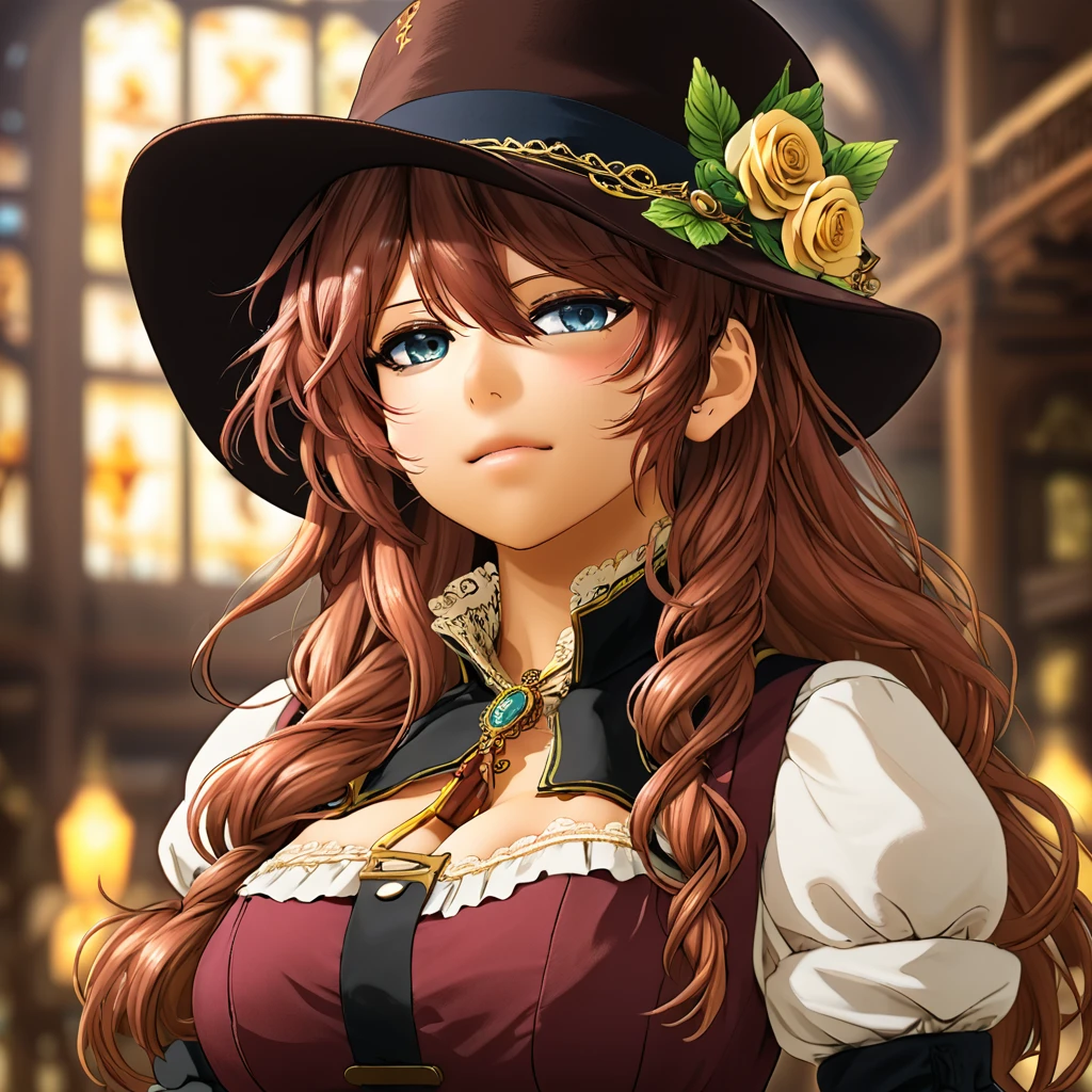 Cardia Beckford (Code: Realize), with hat