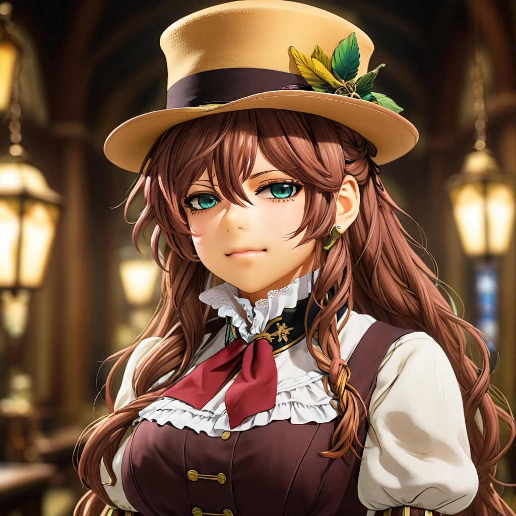 Cardia Beckford (Code: Realize), with hat