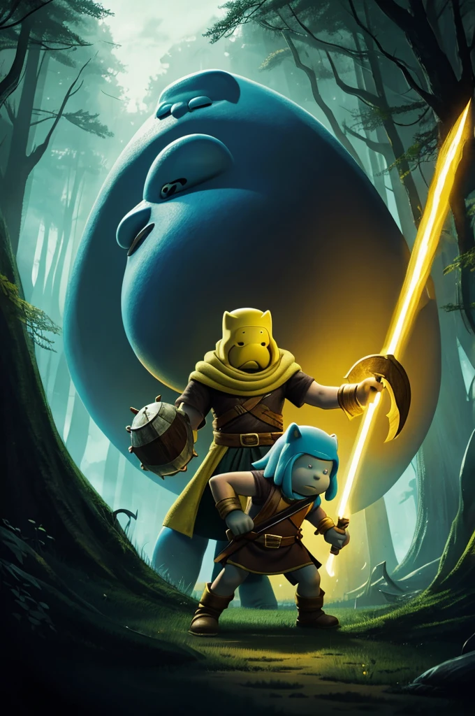 Dark fantasy finn and jake
