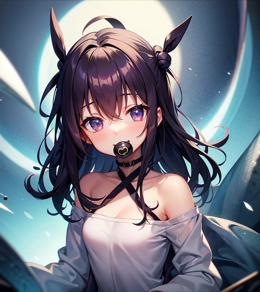 Being held around the waist,wall bang,(high quality,ultra-detailed,realistic:1.37),1girl ,linked piercing,(from above:1.2),linked piercing close-up ,(Don't look at the camera:2.0),disgust,Interlocking earring piercing,Cow bell,micro T shirt,((Hemispherical breasts)),No sagging breasts,(Incredible breasts:1.2),nipple bulge,(Southern Hemisphere:1.8),bare shoulders,Naked trench,clavicle,1girl ,linked piercing,