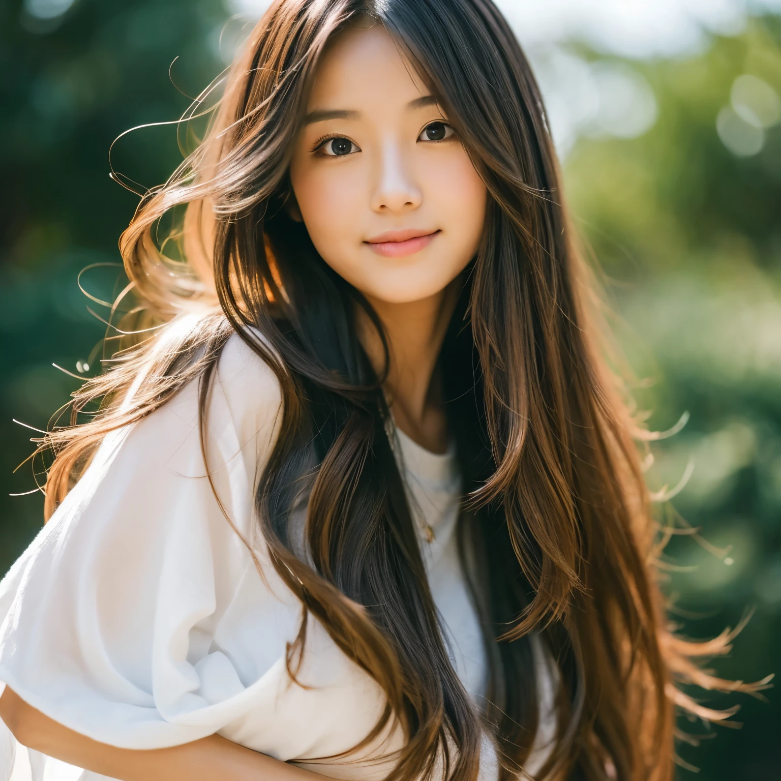 Beautiful long hair