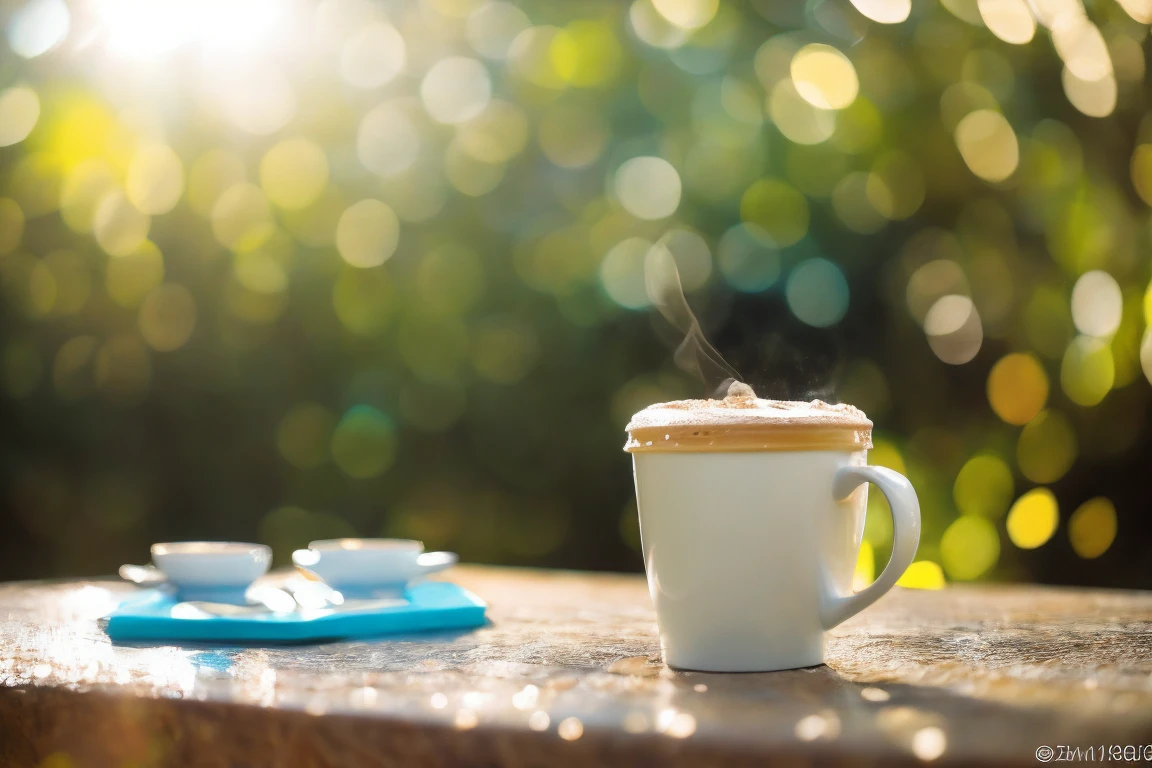 photograph, indoor, soft, Vivid,Coffee on the table, A cup of coffee masterpiece, Highest quality, Very detailed, High resolution, Very detailed, 8K Ultra HD, (truth, truth: 1.5), (Natural light), wonderful,  Finer details, Highest, high quality, raw photographs, (Bokeh: 0.8), Realistic, (Written boundary depth: 0.8), Bokeh background,