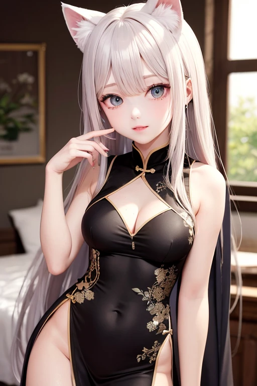 China dress, Cat ear