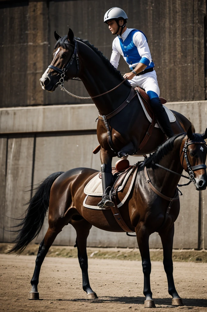 Make a royal cavalry riding a Fixed 
Gear 