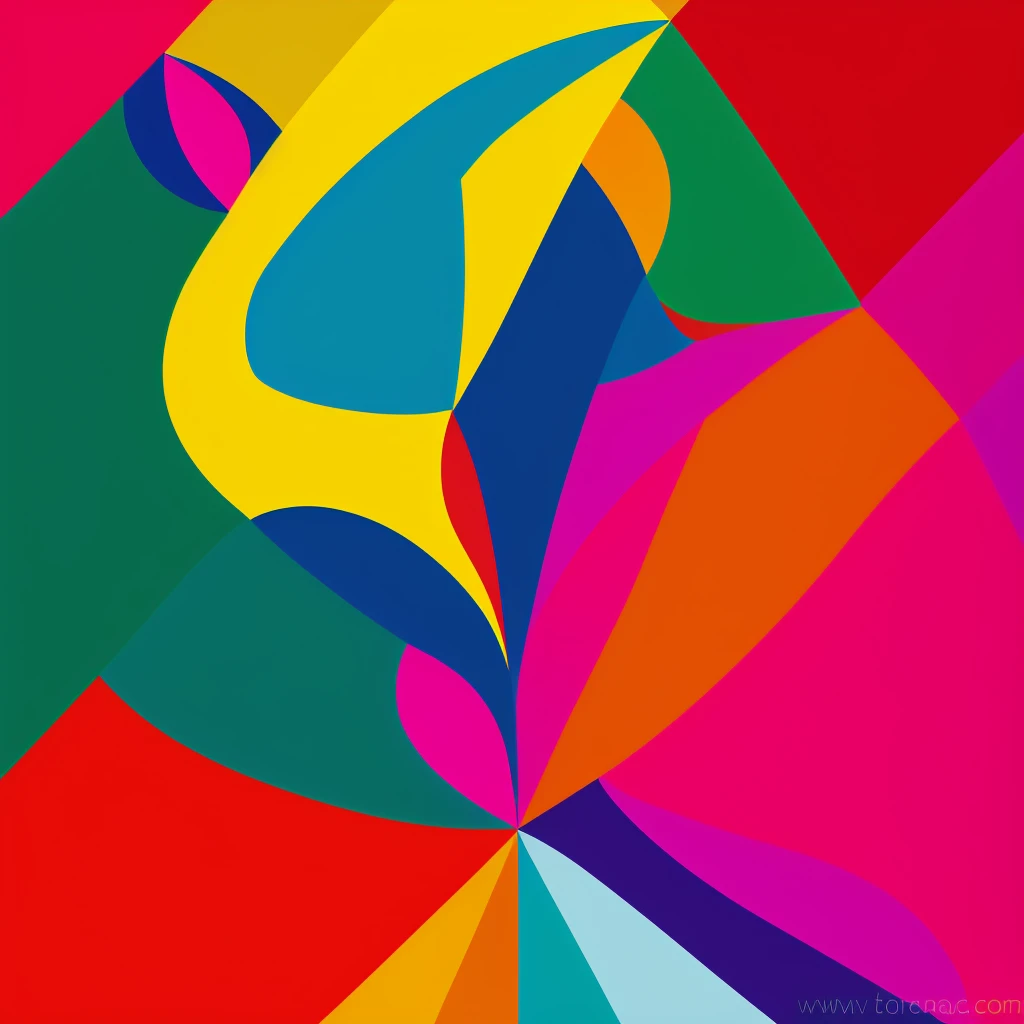 abstraction , high detailed , colorful , all colours , geometrical figures , symmetry