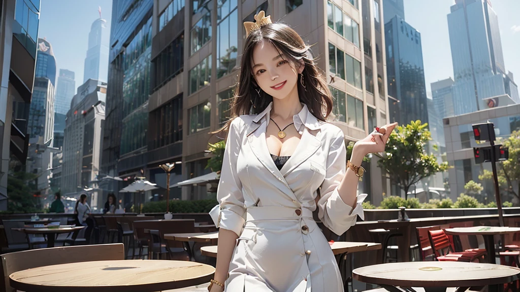nikon RAW photo,8 k,Fujifilm XT3,masterpiece, best quality, High Fashion Encounter: A 22-year-old Taiwanese woman with beautiful long black hair and straight bangs, her eyes twinkling with mischief; she is sensually enjoying her ramen, but in a charmingly clumsy manner; noodles are spilling from her slightly parted, glossy lips, falling onto her immaculate white suit, staining it; her delightful smile and carefree enjoyment of the meal overshadow this minor mishap, adding a touch of sexy and goofy charm to the scene.