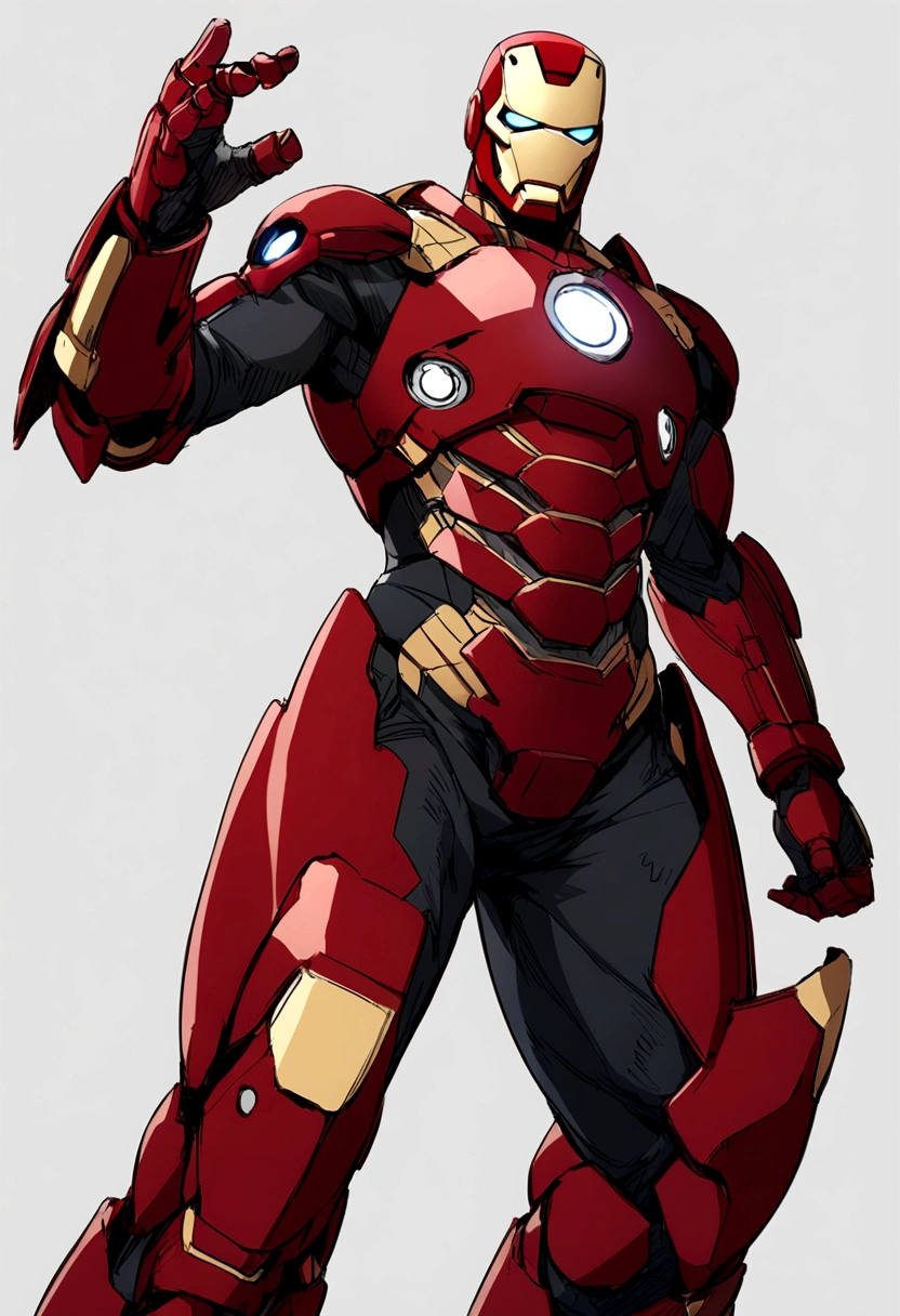 Iron-Man Naruto Combined Form